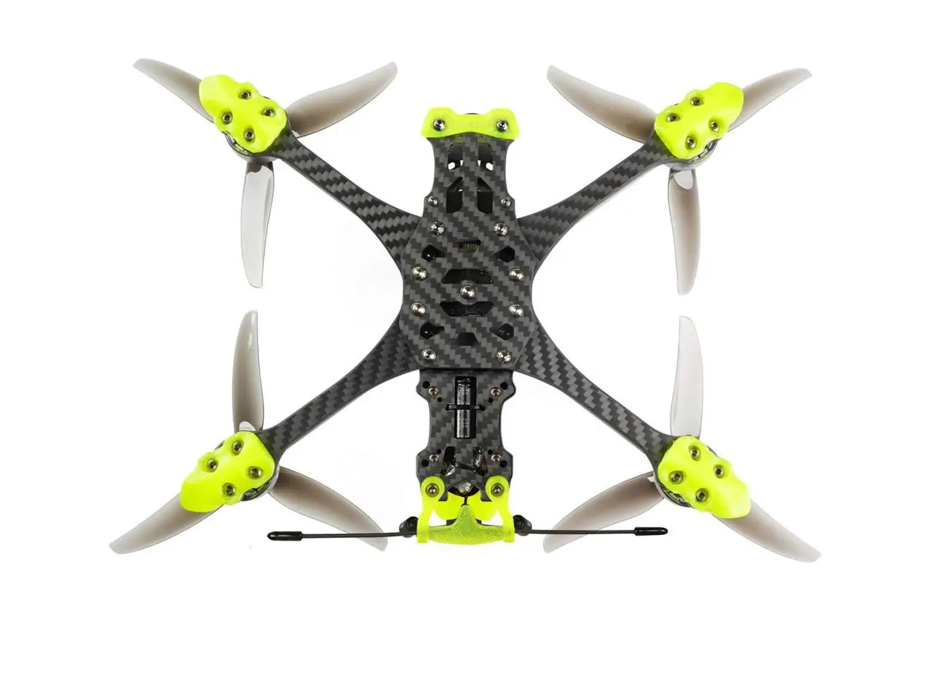 MARK5 HD AVATAR Freestyle FPV Drone, unique shock absorbing structure design, less vibrations and resonance provide a stable operating environment for
