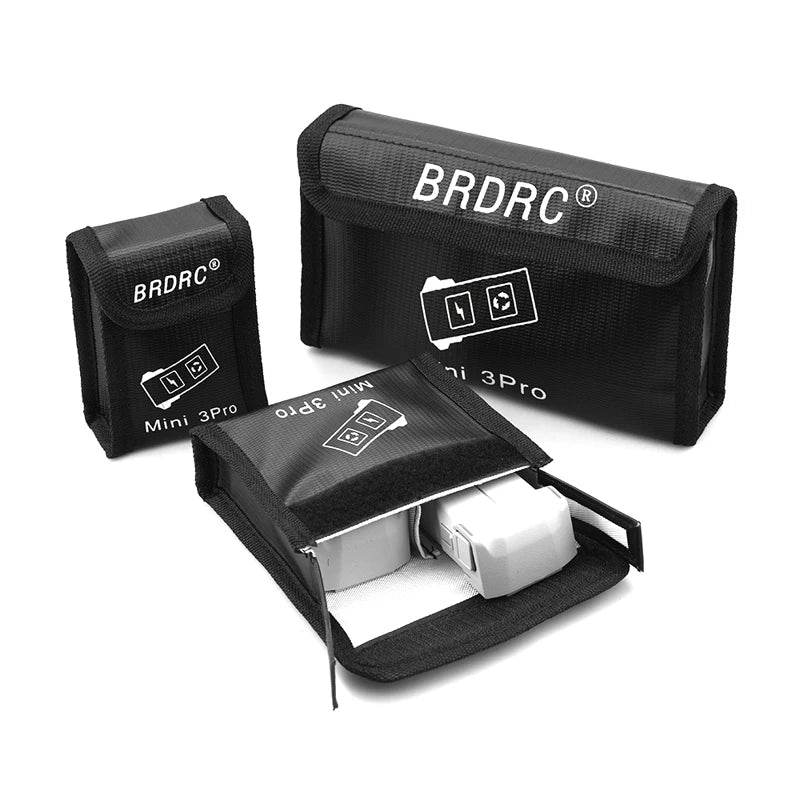 LiPo Battery Safe Bag for DJI MINI 3 PRO Drone - Explosion-proof Protective Bag Battery Storage Case for MINI 3 Accessories 8 LiPo Battery Safe Bag for DJI MINI 3 PRO Drone, LiPo Battery Safe Bag for DJI