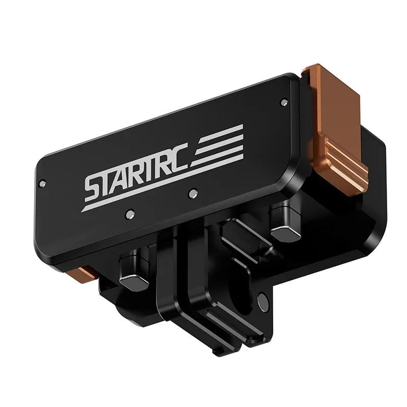STARTRC Metal Magnetic Adapter Base Quick-Mount Folding Expansion Bracket for DJI Osmo Action 4/3 with GoPro & 1/4" Ports