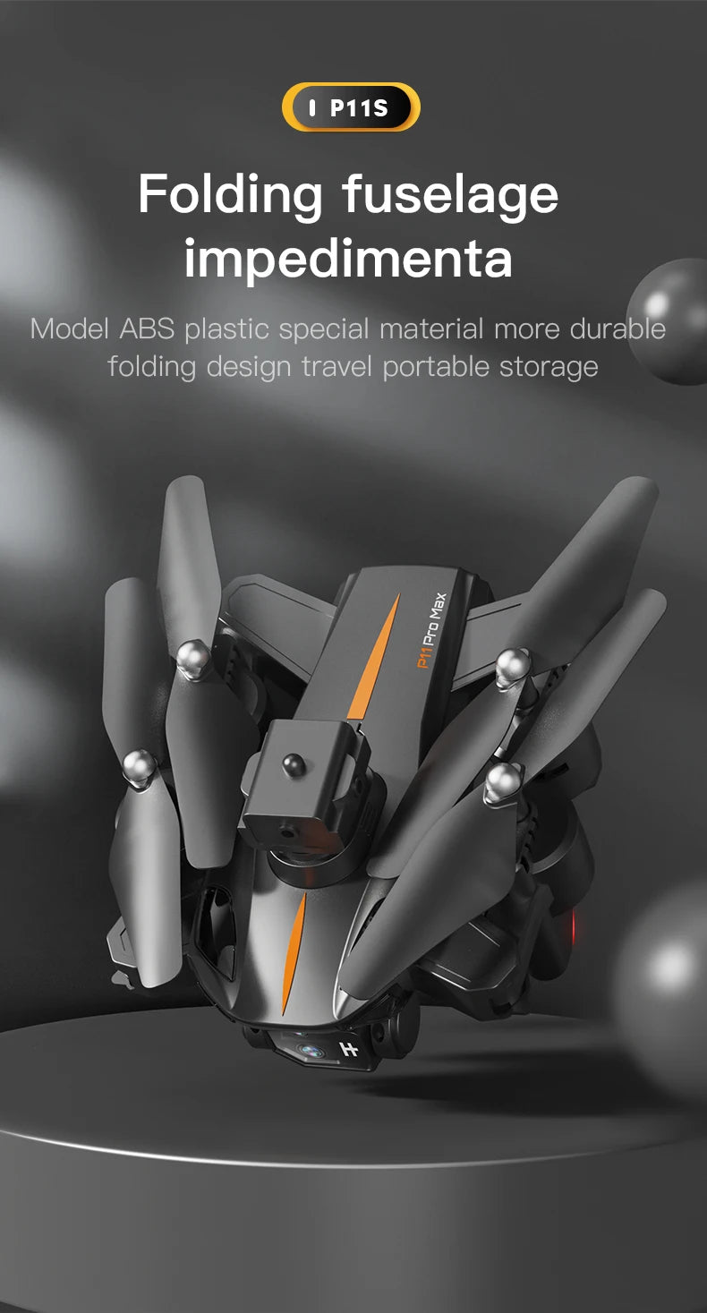 P11S Drone, p11s folding fuselage impedimenta model ab