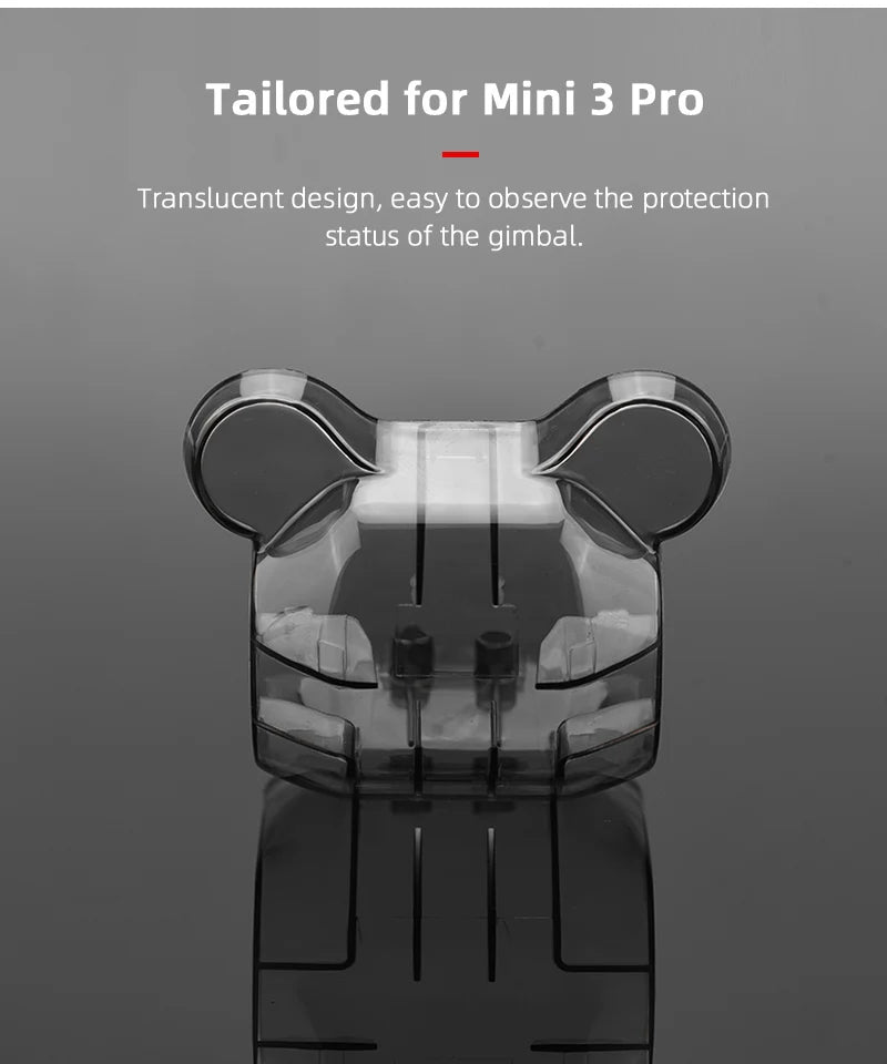 Camera Lens Cap for DJI MINI 3 PRO Drone - Camera Guard Lens Hood Cap Protective Cover for MINI 3 Accessories 21 Camera Lens Cap for DJI MINI 3 PRO Drone, Tailored for Mini 3 Pro Translucent design, easy to observe the protection status of