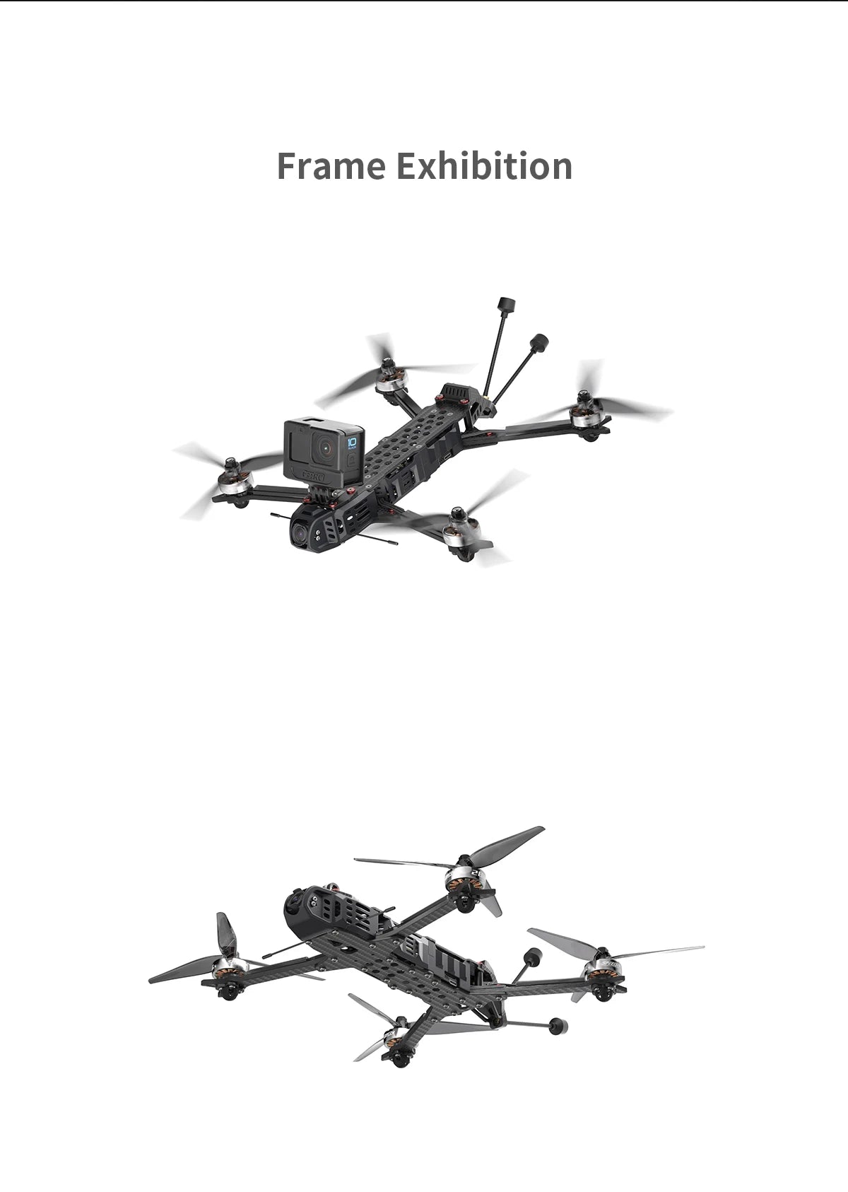 GEPRC Crocodile75 V3 HD - Avatar V2 Long Range FPV 7.5inch 6S TAKER 60A Stack O3 Air Unit 2806.5 1350KV Motor TBS NanoRX GPS FPV 15 GEPRC Crocodile75 V3 HD, the power is upgraded with TAKER 32-bit_128K 60A ESC