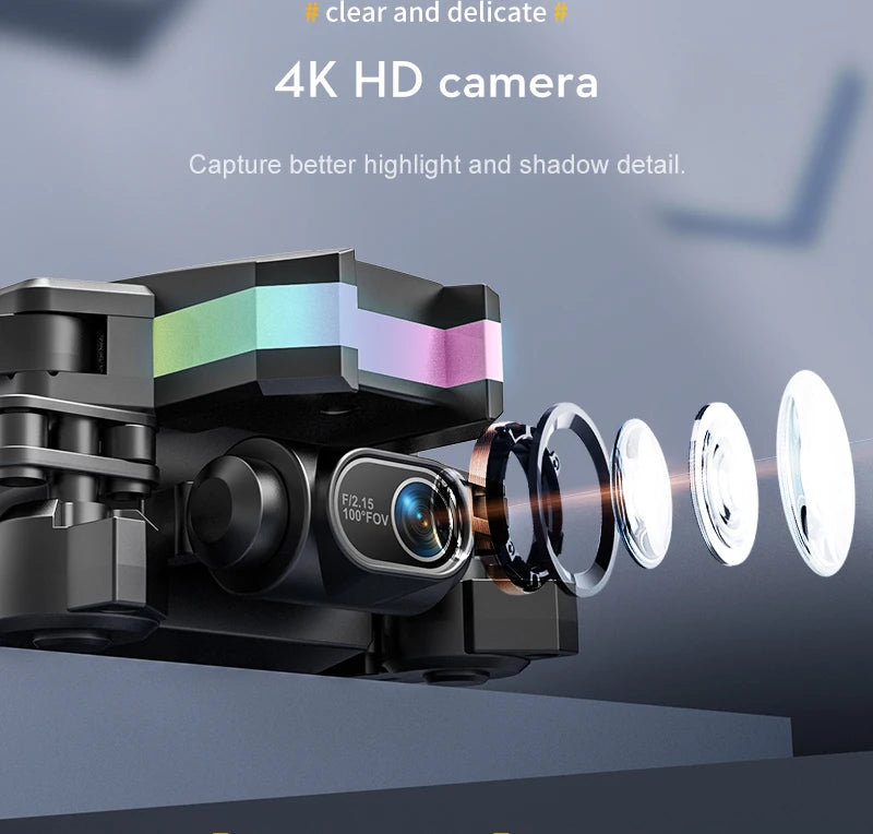 XT8 RC Mini Drone - 2024 New 4K Dual HD Camera Video Shooting Led Drone Quadcopter with FPV One-Key Return Toys for Kids Gift 27 XT8 RC Mini Drone, clear and delicate 4k hd camera capture better highlight and shadow