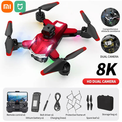 109L Drone, Comprehensive obstacle avoidance DUAL CAMERA 8K HD DUAL-CAMERA Remote control