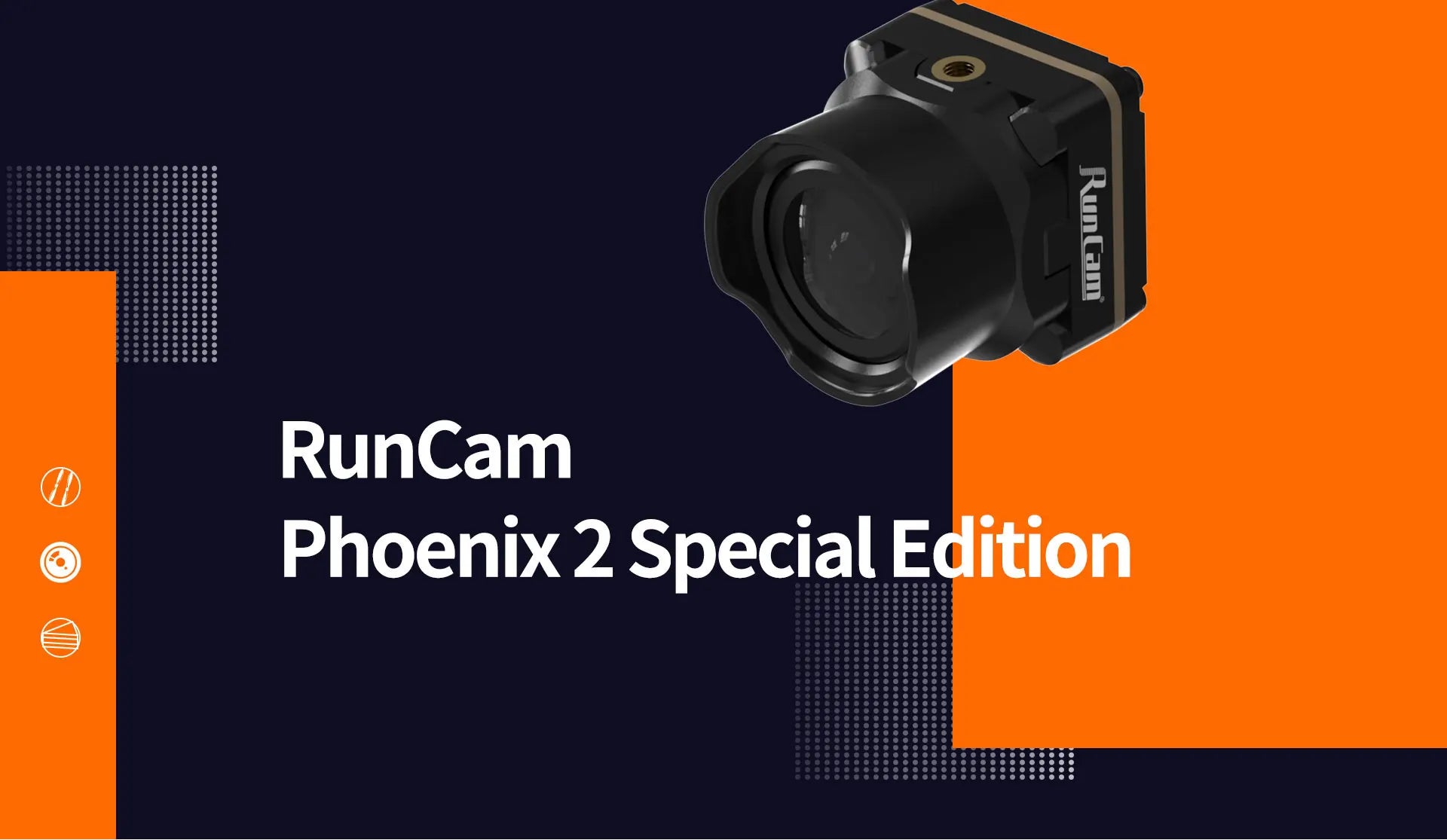RunCam Phoenix 2 SE V2 (Special Edition ) Analog Camera - 1000TVL 1/2" CMOS Sensor FOV 160° FPV Camera 7 1 RunCam Phoenix 2 Special