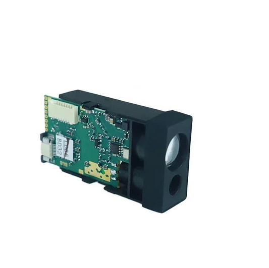 JRT MB2D61 Laser Distance Module Range Finder Sensor, 50 m/60 m, 10 Hz, Class 2, 620–690 nm, ±1–3 mm