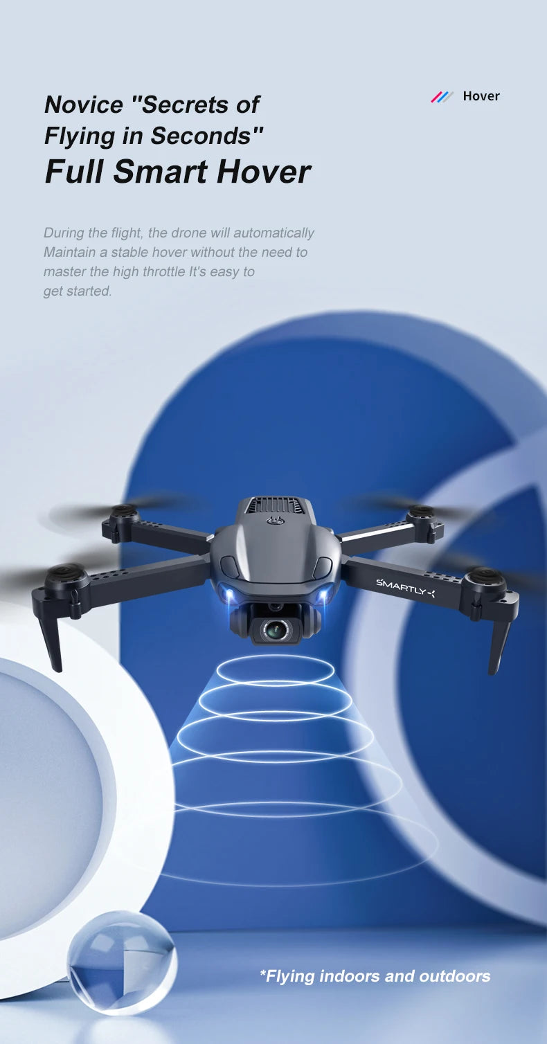 4DRC V22 Drone, drone will automatically maintain a stable hover without the need to master the