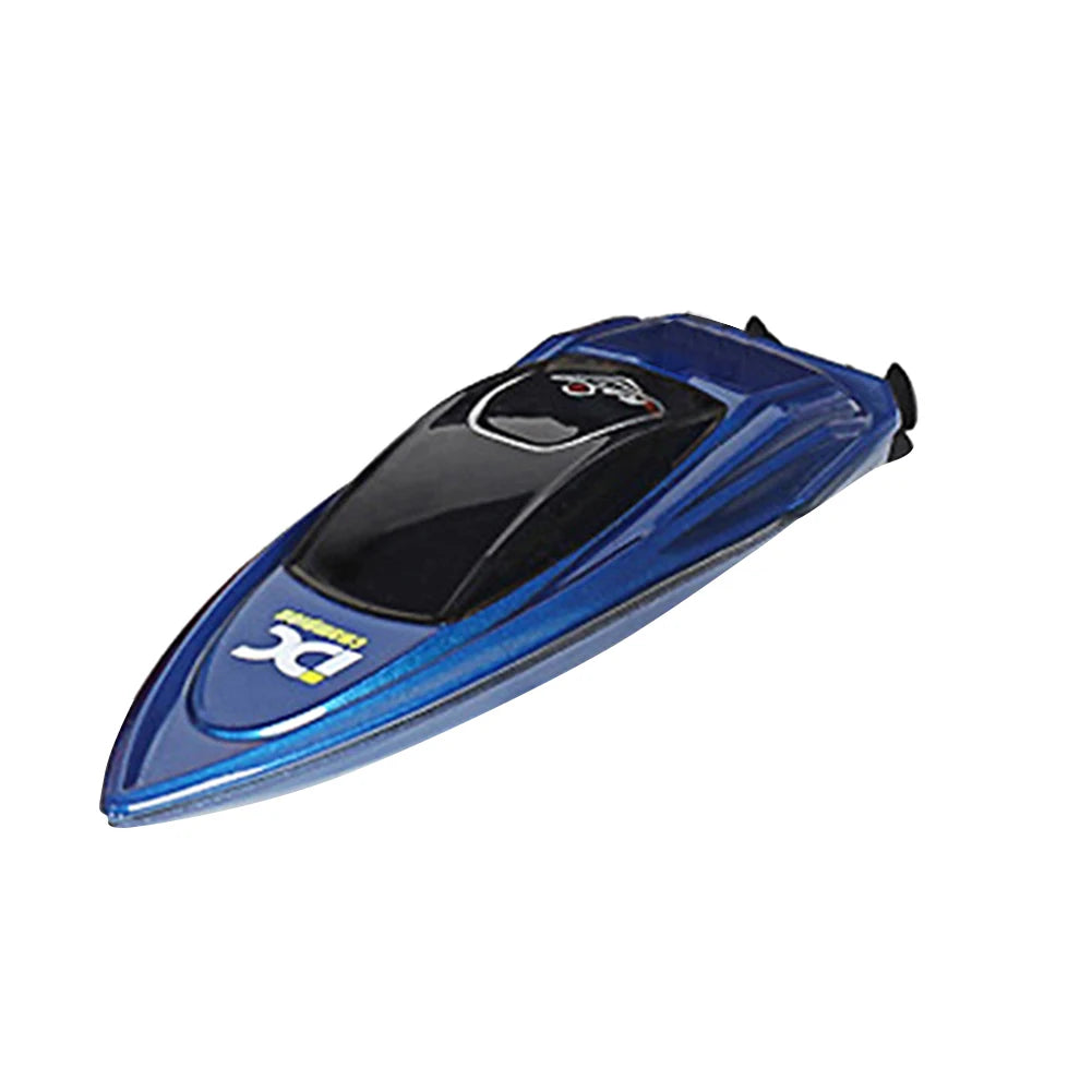 Waterproof 2.4GHz Mini RC Boat 805, Dual‑Speed, 3.7V 100mAh, 15m Range for Bathtub/Pool, Blue/Red/Green