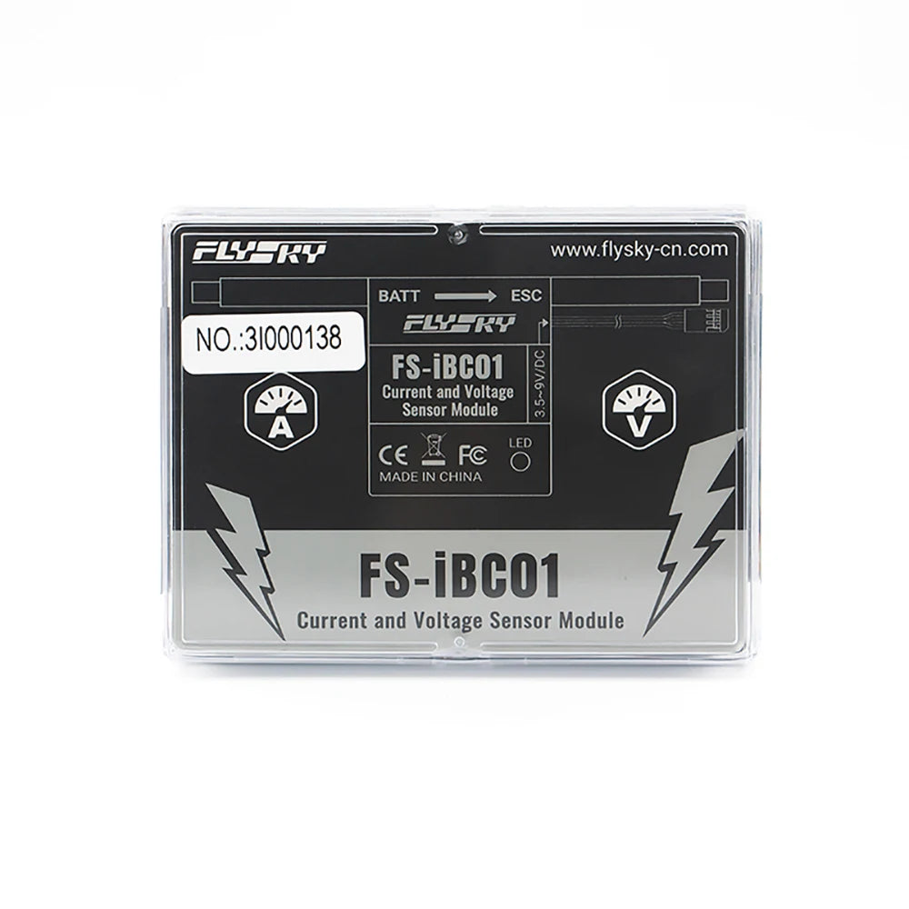 FLYSKY Fuchs FS-IBC01 current and voltage sensor, FS-iBCO1 8 Current and Voltage Sensor Module LED C€ Fc