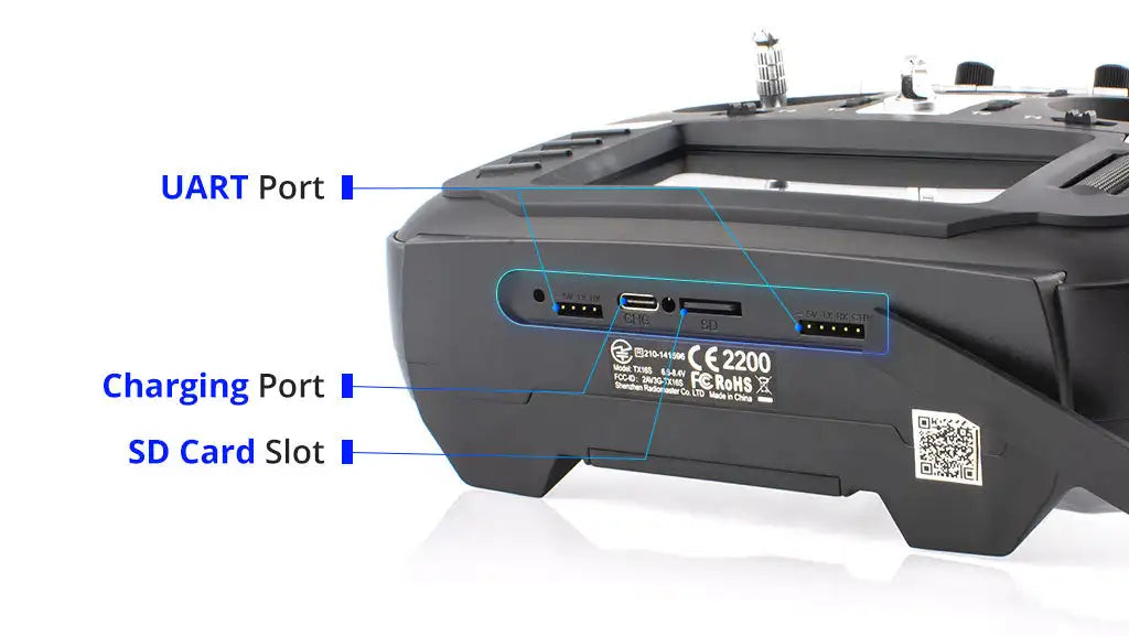 Built-in Dual Speakers for RC