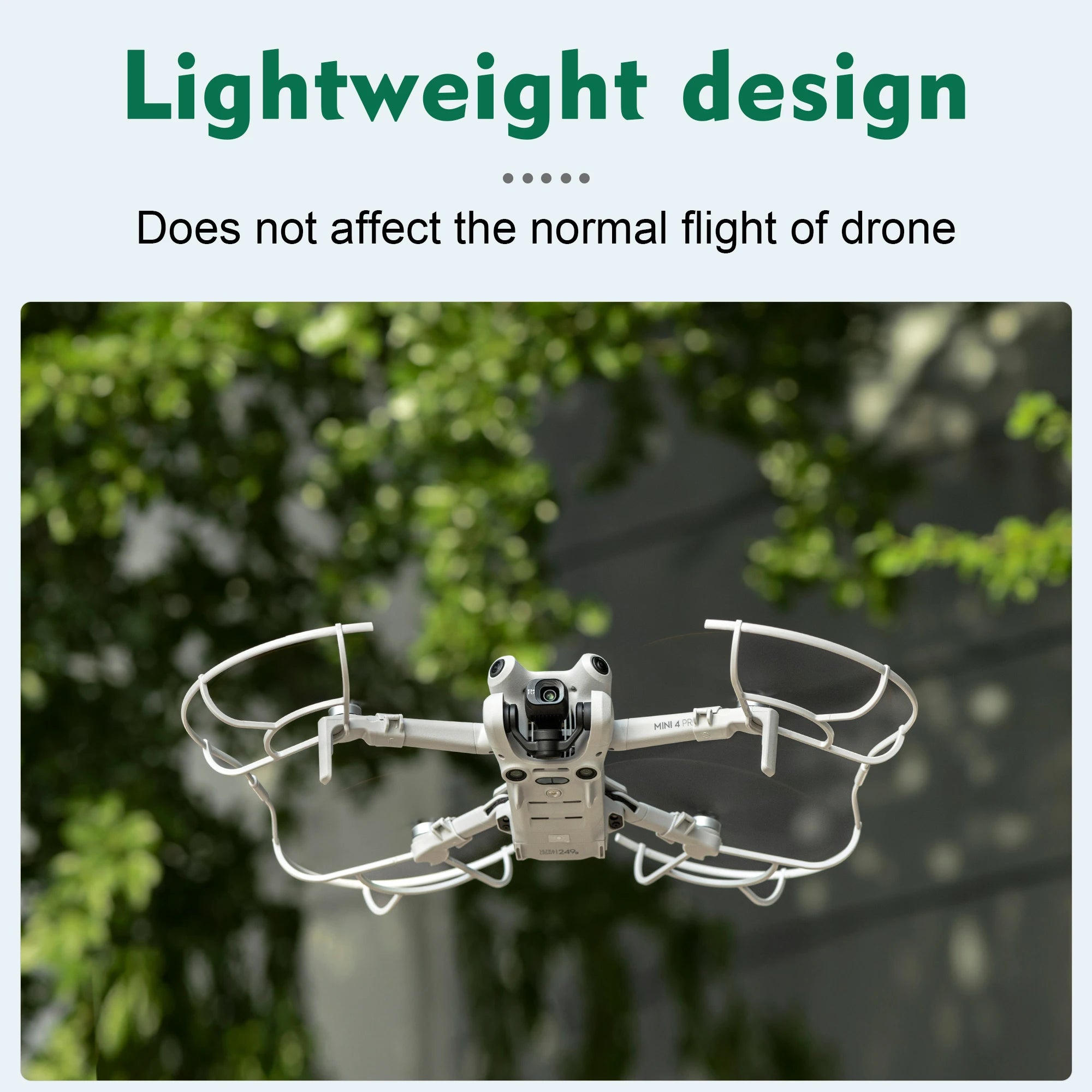 For DJI Mini 4 Pro Propeller Guard - Blade Protective Cover Anti-collision Ring Landing Gear Foldable Extended Legs 18 For DJI Mini 4 Pro Propeller Guard, Lightweight design Does not affect the normal flight of drone MINI 4 PRO 0249
