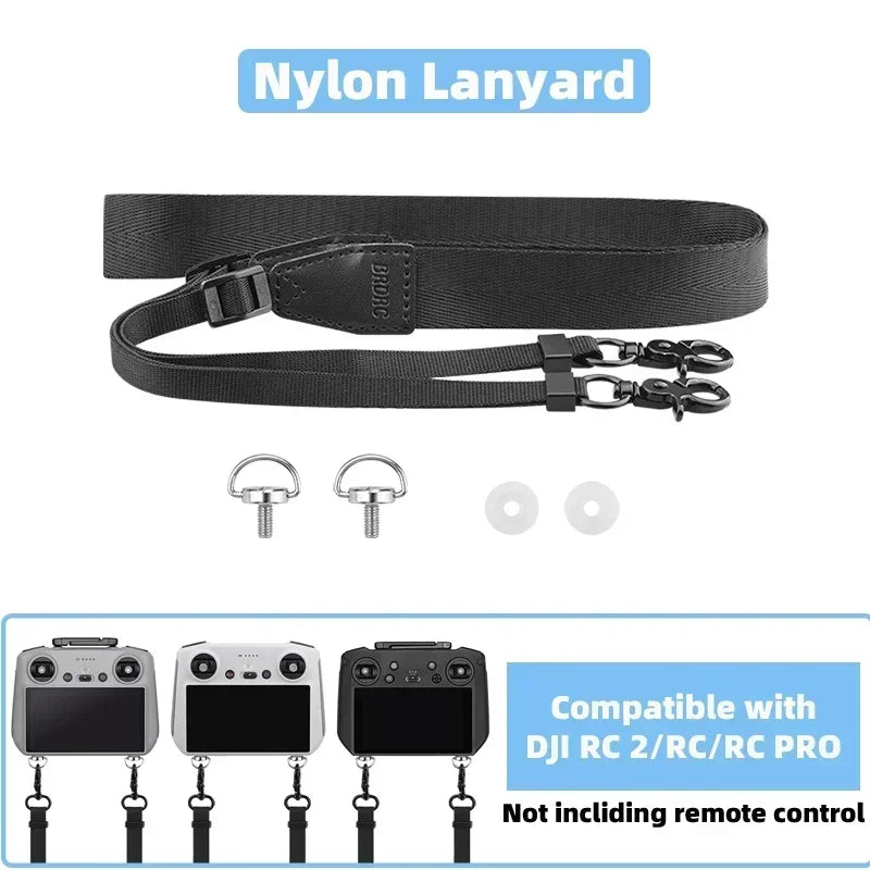 Nylon Lanyard Compatible with DJI RC 2/RC/RC PRO Not incli