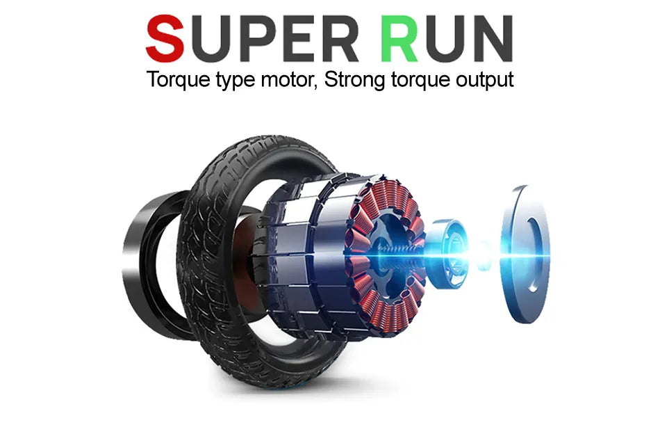 SUPER RUN Torque type motor; Strong torque