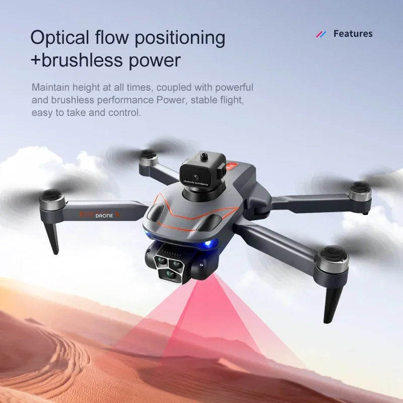 S115 Drone, Optical flow positioning Features +brushless power Maintain height at all