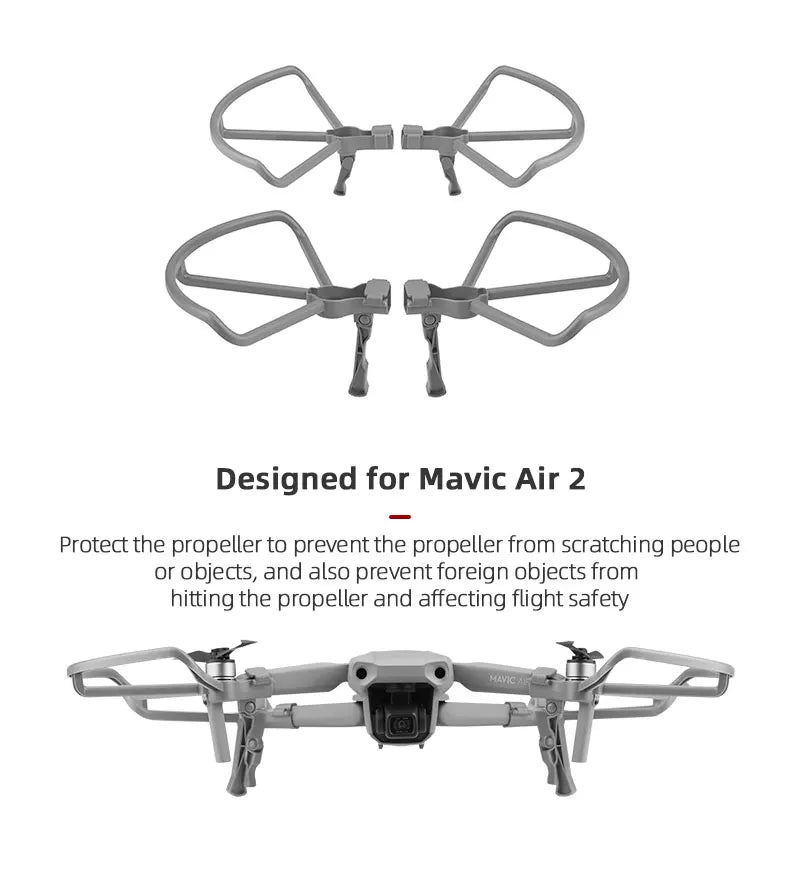 Propeller Guard, Designed for Mavic Air 2 Protect the propeller from scratching people or objects .
