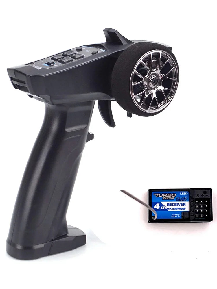 Flyhike 91803G-VT - Turbo Racing Radio Transmitter Remote Controller RC 2.4GHz 4CH Remote Controller with 4CH Receiver for RC Car Boat 16 Flyhike 91803G-VT, failure to operate this product in a safe and responsible manner could result in injury or damage to