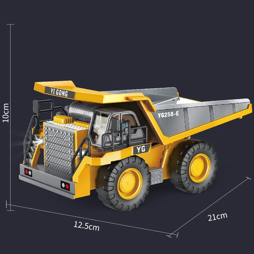 it is the most realistic replica of a construction truck