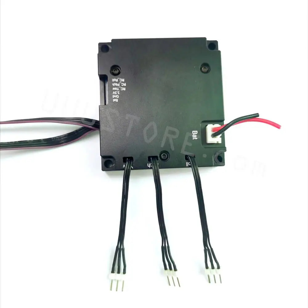 Increased number of inputs for controlling signals + 3 additional reserved input/output AU