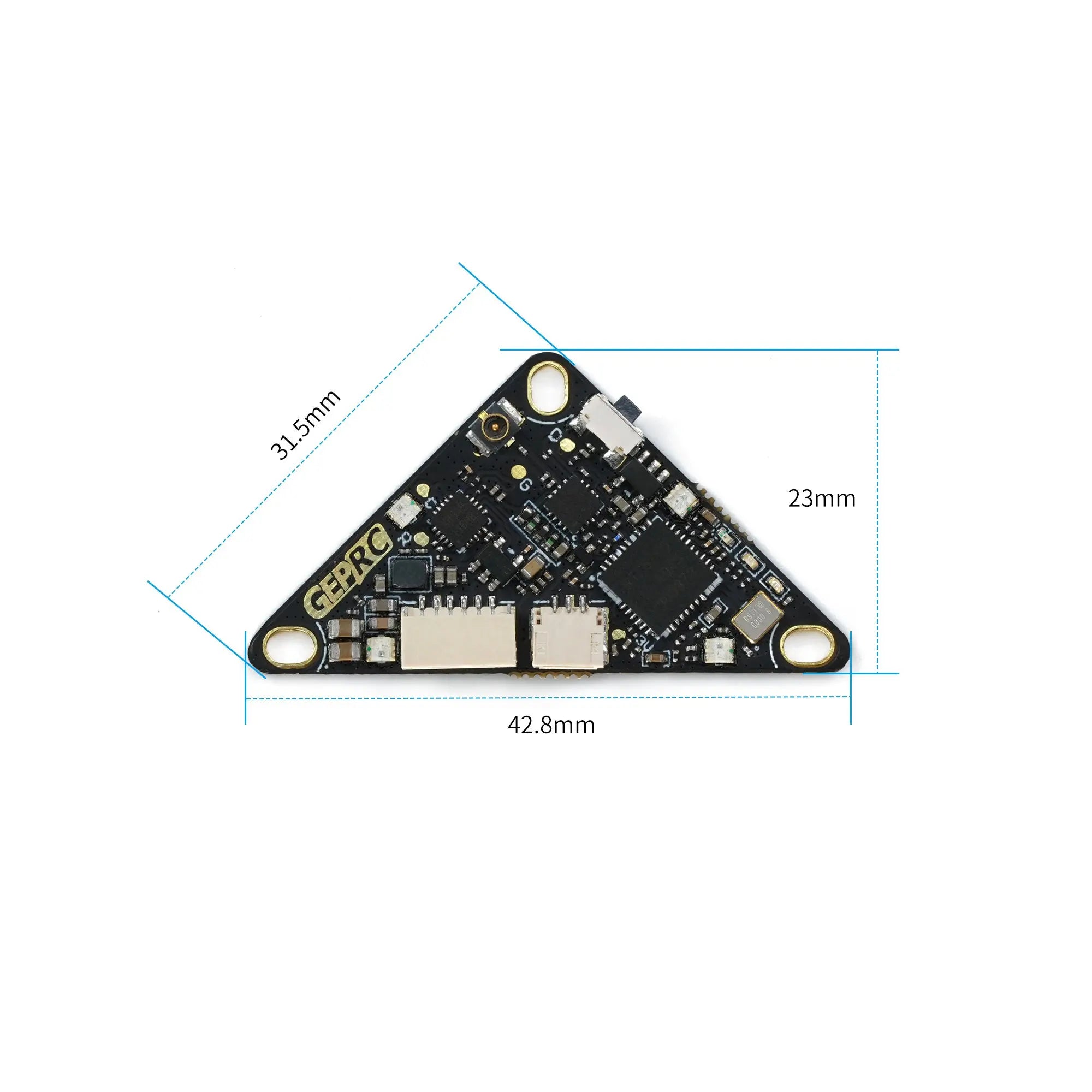 GEPRC RAD Whoop 5.8G VTX - 32CH Video Triangle Image Transmission For DIY RC FPV Quadcopter Drone Replacement Accessories Parts 16 GEPRC RAD Whoop 5.8G VTX, please ensure a good ventilation environment and heat dissipation .