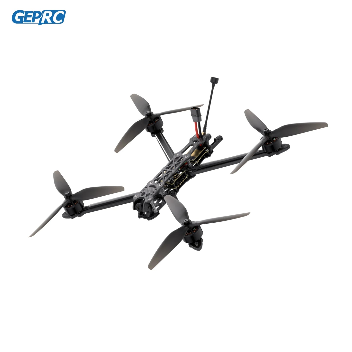 Gerpc MARK4 LR8 5.8G 1.6W FPV-8 pouces EM2810 KV1280 GEP-BLS60A-4IN1 ESC quadrirotor longue portée Freestyle RC Drone avion Rc