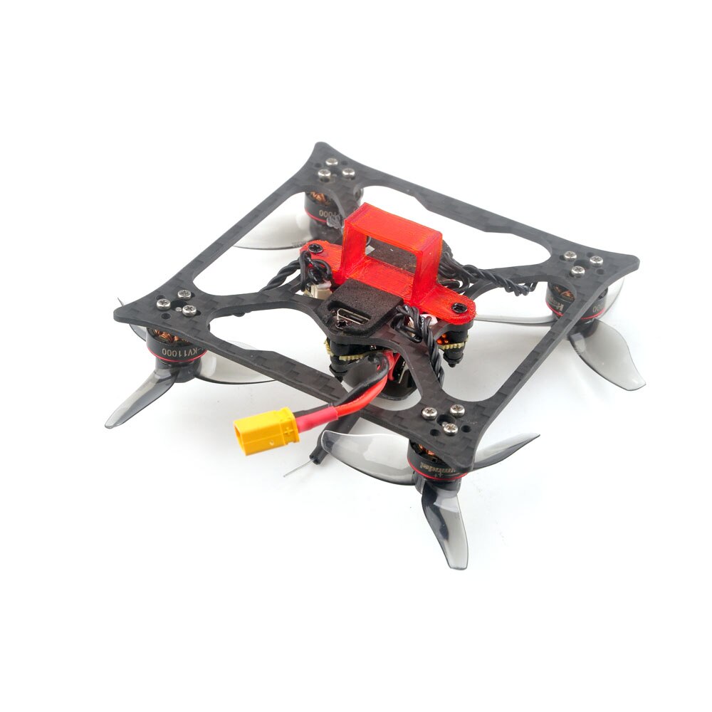 HappyModel Bassline - 2S 2inch Micro FPV Toothpick Drone X12 5in1 AIO Flight Controller 2.4G ELRS 400mW EX1103 KV11000 90mm Frame