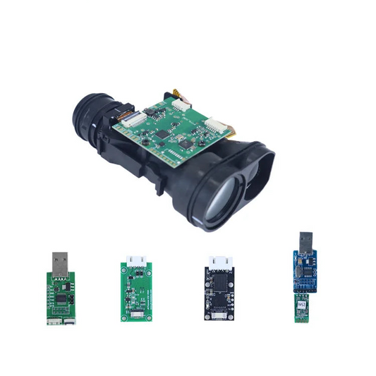 Jrt 1200m Laser Distance Sensor UART Arduino LRF Module, 905nm Class 1, +/-0.5 m Accuracy, 0.1 m Resolution, 2.5~3.5 V