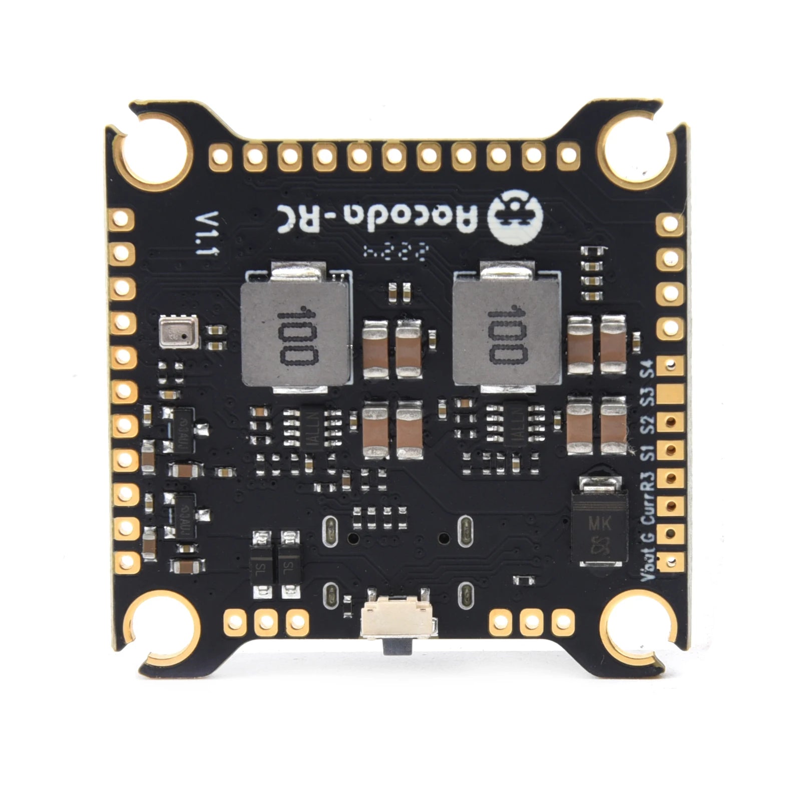 the Omnibus F3 pro comes with an OSD module, SD card reader, low noise