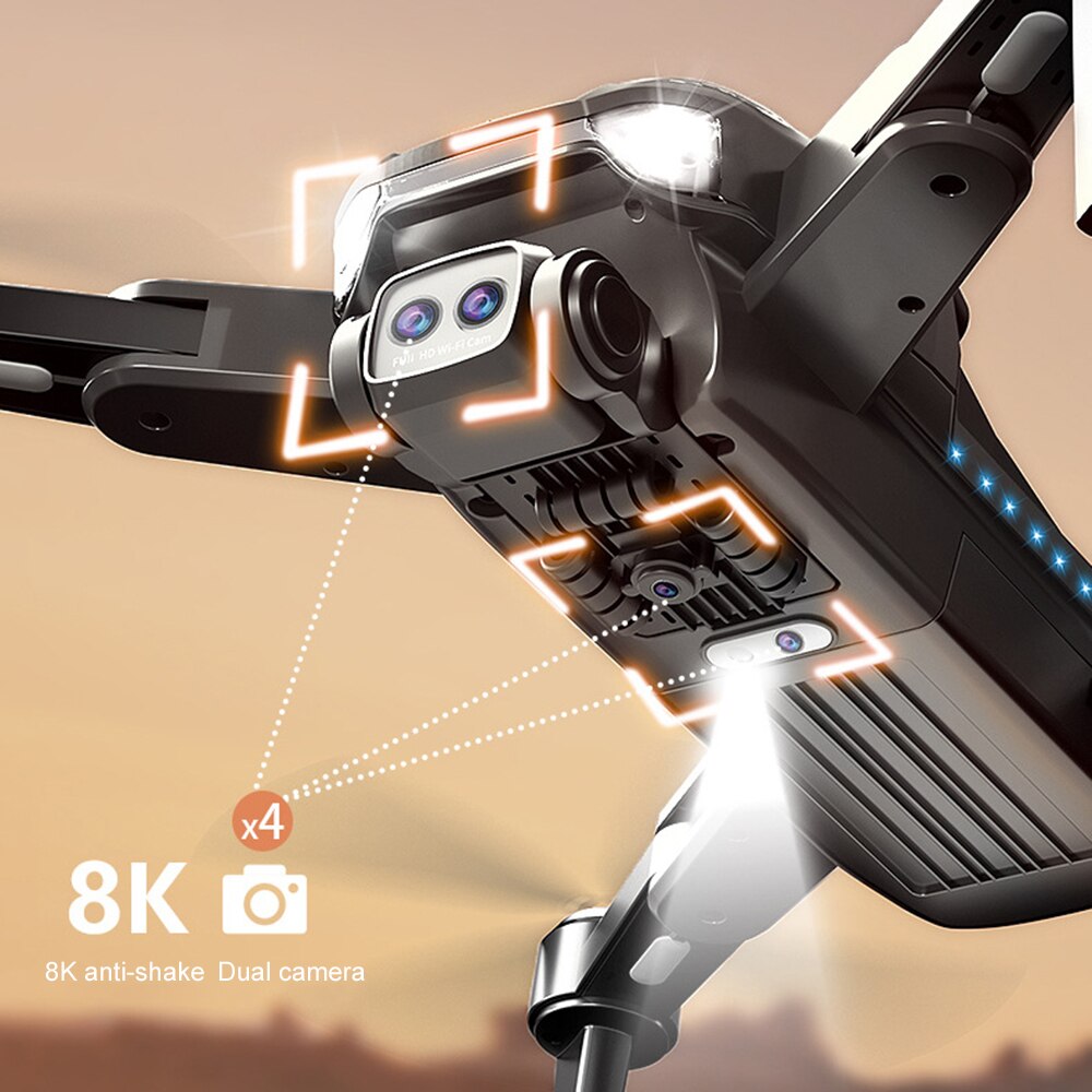 P11S Drone, x4 8K 8K anti-shake Dual