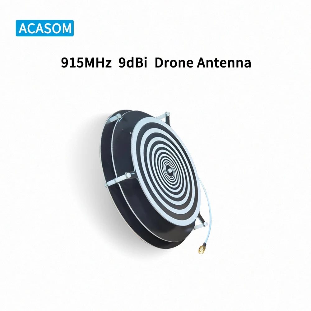 900MHz 915MHz 50W High Gain Antenna SMA Male Antenna Drone Direction Antenna 10 ACASOM 915MHz 9dBi Drone Antenn