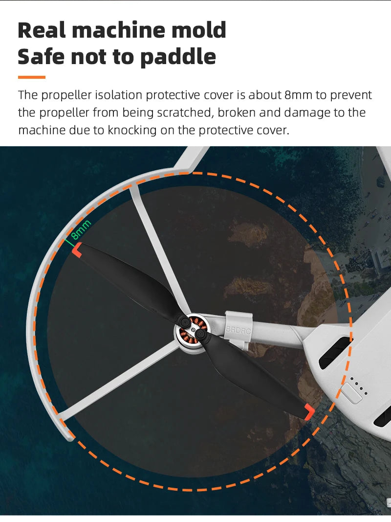 real machine mold Safe not to paddle The propeller isolation protective cover is about 8mm to prevent