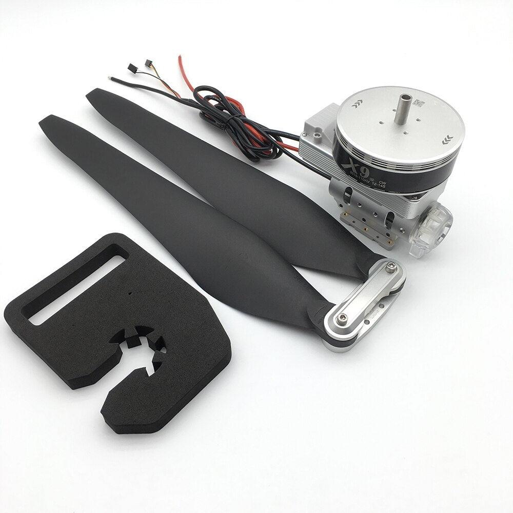 Original Hobbywing X9 14S FOC Integrated Motor Power System With 34inch 3411 Propeller for 40mm Agricultural Drones - RCDrone