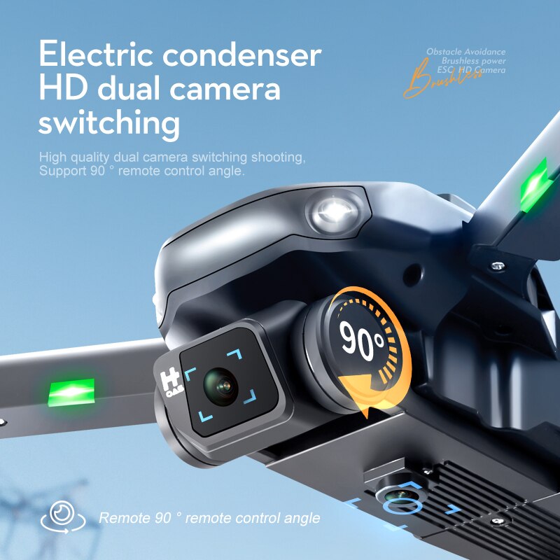 KS11 Drone, electric condenser Obstacla levoidonce HD dual camera