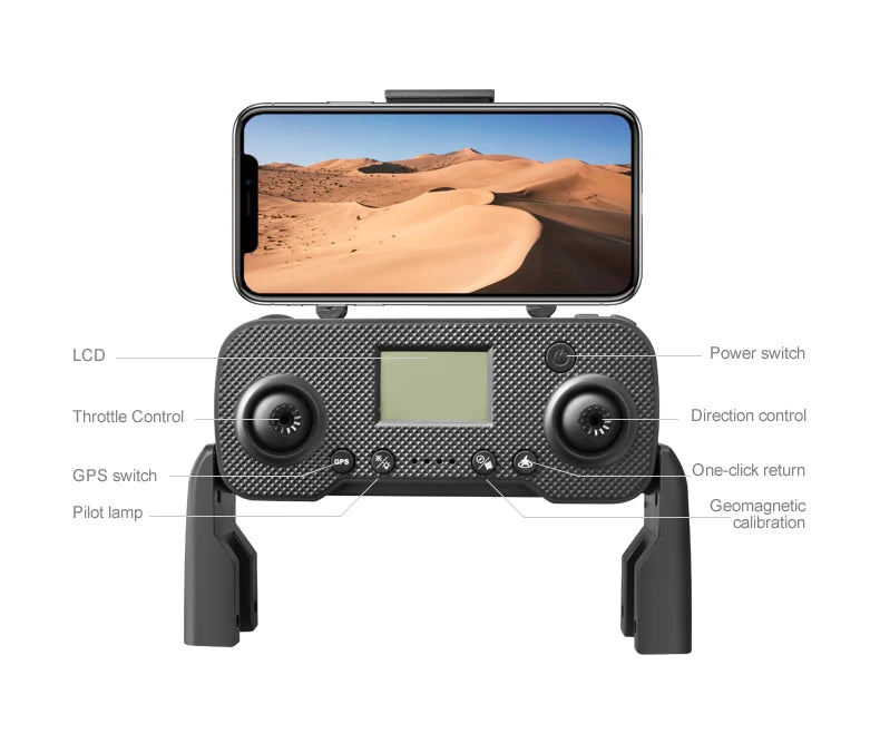 LU20 Drone, lcd power switch throltle control direction control