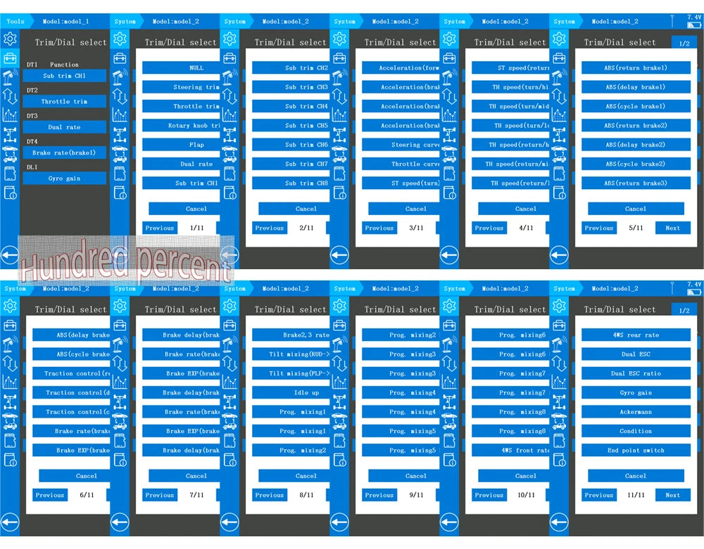 Radiolink RC8X 2.4G 8 Channels Radio Transmitter, enm Iem Proviou I/11 Provviou 211 Pro