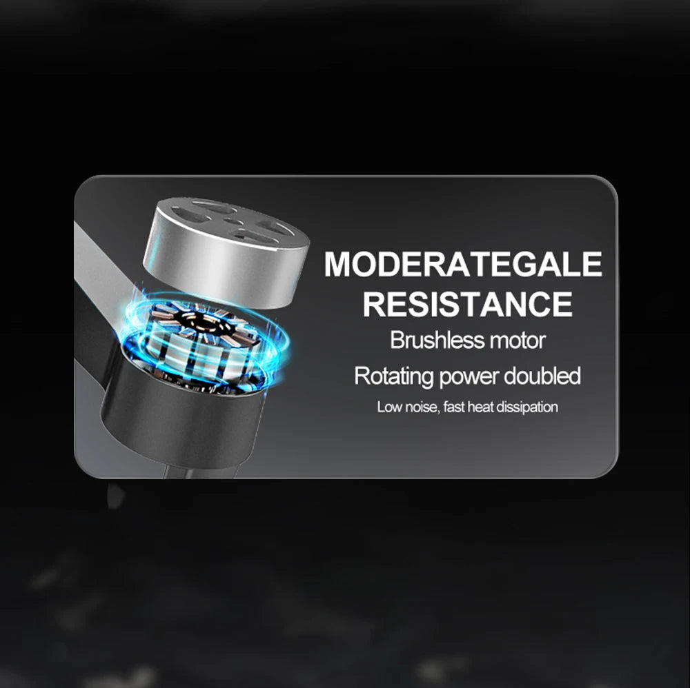 F194 Mini GPS Drone, MODERATEGALE RESISTANCE Brushless motor Rotating power doubled Low noise