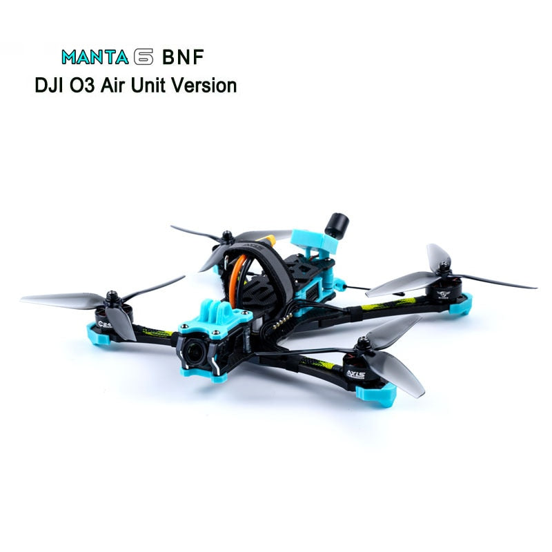 Axisflying MANTA6" - 6inch Cinematic / Freestyle DJI O3 Air Unit FPV BNF with GPS -6S