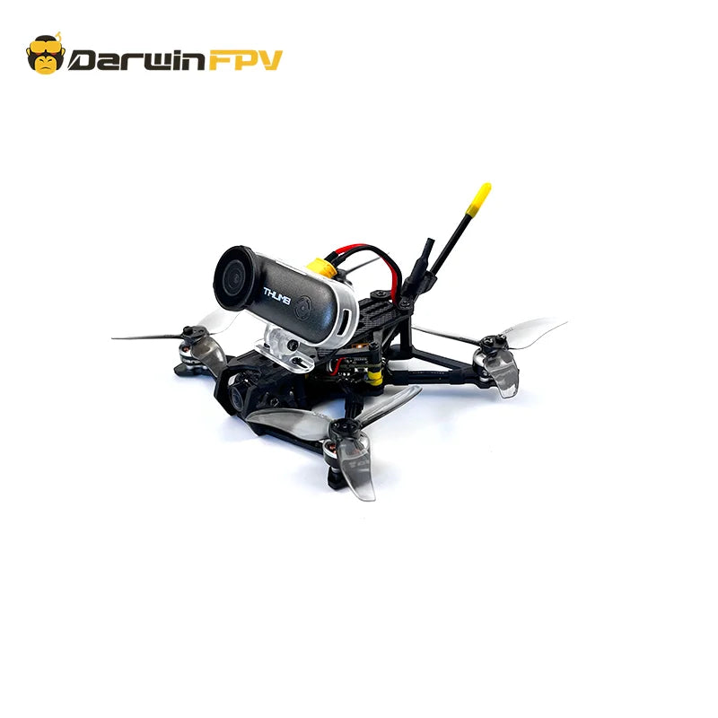 DarwinFPV TinyApe Freestyle, Frame The overall frame is made of high-quality carbon fiber that is highly impact resistant