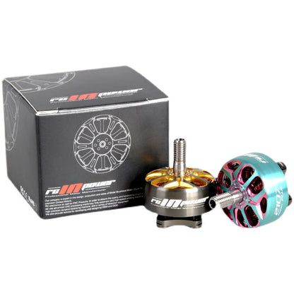 RCINPower GTS V3 2107 Plus brushless motor for FPV racing drones, available in 1980KV, 2080KV, or 2480KV options.