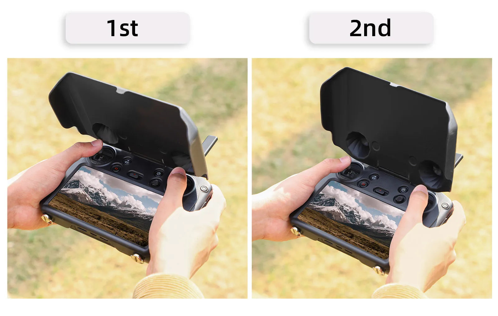 Remote Controller Sun Hood for DJI RC PRO Remote Cover for DJI Mini 3 Pro RC Controller Case Lanyard Accessories 20 controller hood for DJI RC/ RC PRO/RC 2 Origin :