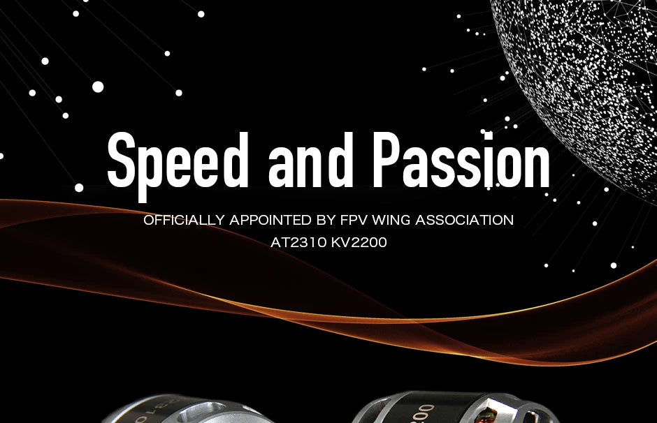 T-motor, Speed and Passion OFFICIALLY APPOINTED BY FPV W