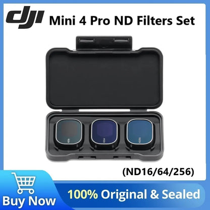 DJI Mini 4 Pro ND Filters Set, Q Mini 4 Pro ND Filters Set (ND16/64/256) 100% Original