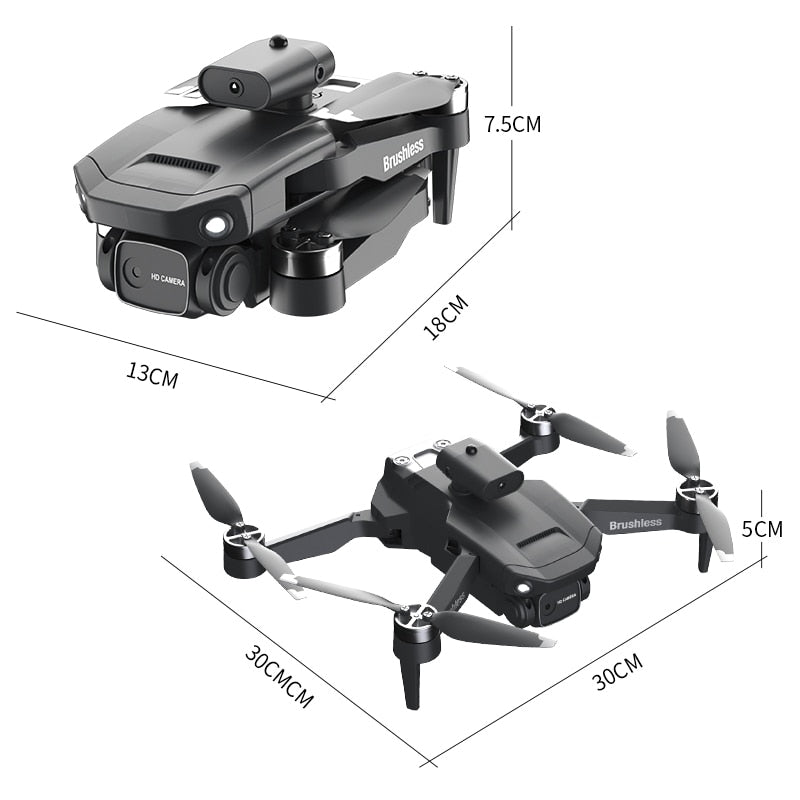 JJRC H115 브러시리스 드론 - 4K 전문 HD 항공 사진 카메라 장애물 회피 광학 흐름 포지셔닝 – RCDrone