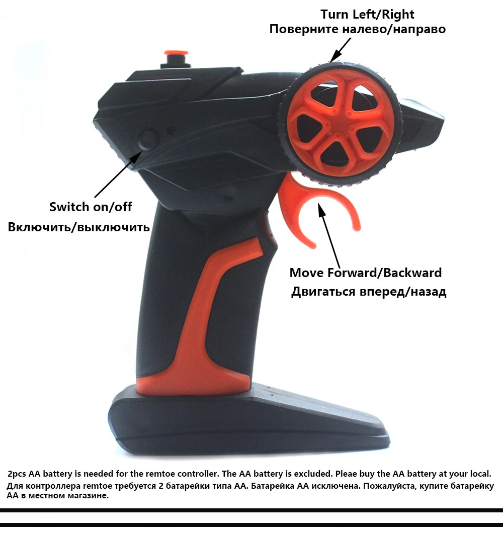 the remtoe controller requires an AA battery . the battery is not included