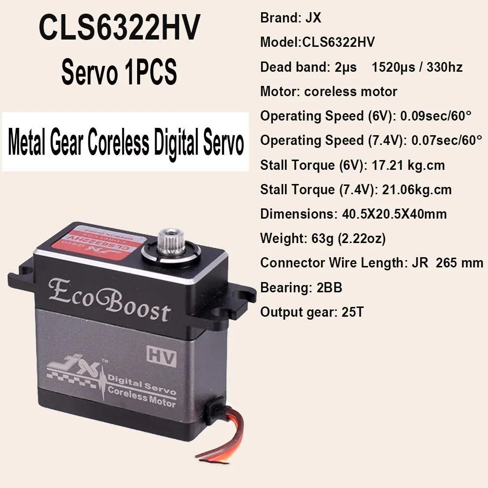 syo☆chiroruページ JX Servo CLS6336HV CLS6322HV 35kg 21KG Torque High Voltage High