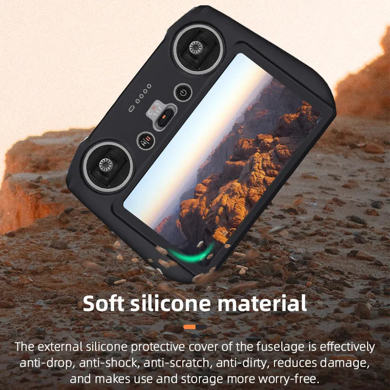 external silicone protective cover of the fuselage is effectively anti-drop, anti-shock,