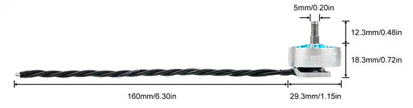 BETAFPV Snow 2306 Brushless Motors 1860KV/2500KV 8 BETAFPV Snow 2306 Brushless Motors are made of top materials and come in