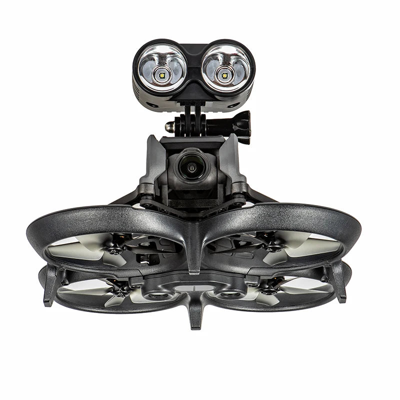 Search Light For DJI Avata, it can also be attached to the body of the drone using double-sided adhesive