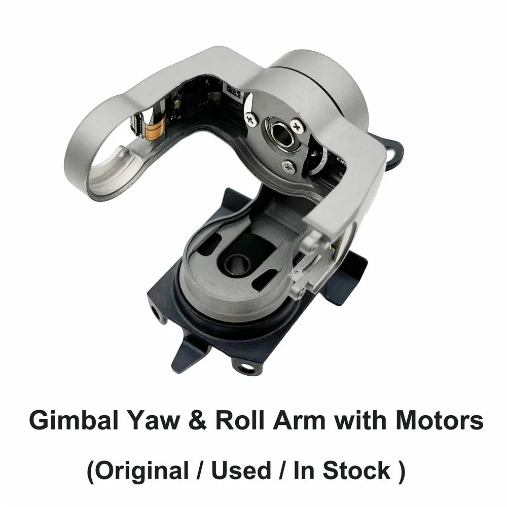 Genuine Gimbal Parts for DJI Air 2S - Gimbal YR Motor with Yaw Roll Arm Assembly Camera Frame with Pitch Motor Cover Cap PTZ Cable 45 Genuine Gimbal Parts for DJI Air 2S, PAM is just a international post mail, not a way of a very fast