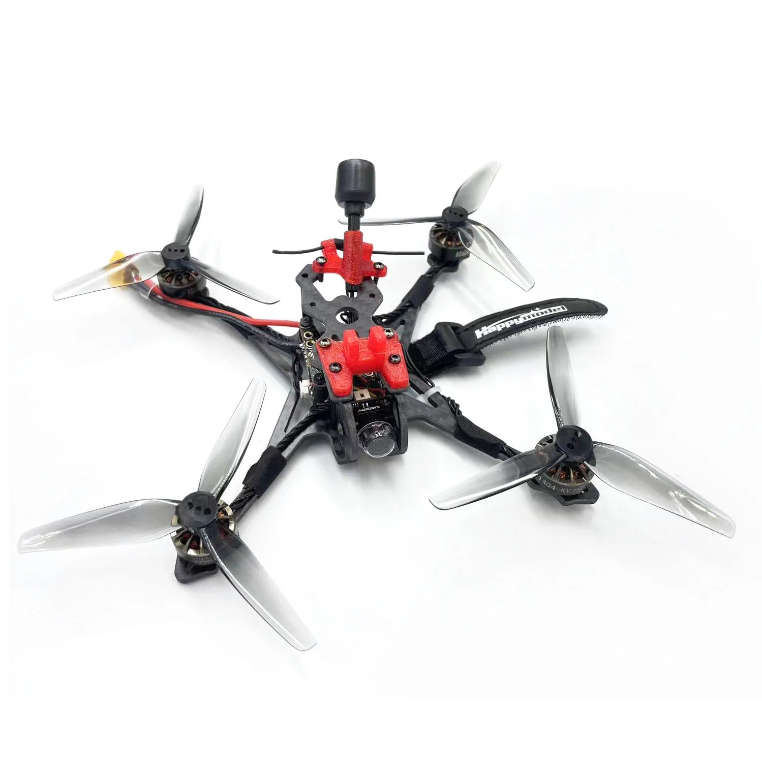HappyModel Crux35 - ELRS X1 CrazyF411 BLHELIS 5A OVX303 300mW Caddx Ant 1200TVL EX1404 KV3500 4S 3.5inch FPV Freestyle Drone 7 HappyModel Crux35, the analog version is equipped with CADDXFPV Ant ant camera