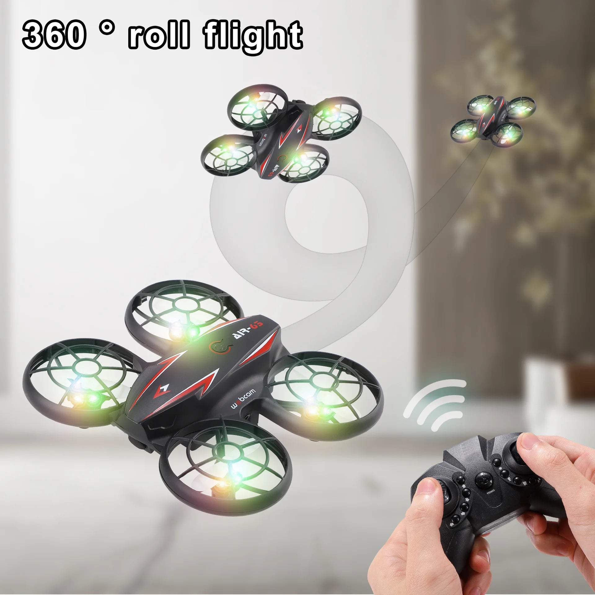 Mini UFO Drone - Rc Drone 8K Camera HD Mini Ufo wifi FPV Drones Remote Control Helicopter Dron Quadcopter Rc Plane Airplane Toy for Children Gift 22 Mini UFO Drone, mini ufo drone features: self-contained altitude